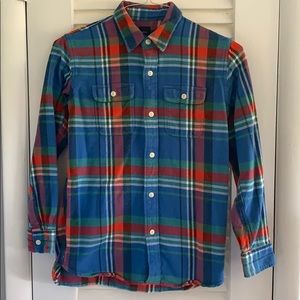 Gap Kids Flannel Button Down XXL 14-16